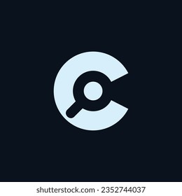 C Letter Logo Free Vector