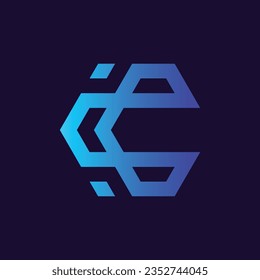C-Letter-Logo-freier Vektor