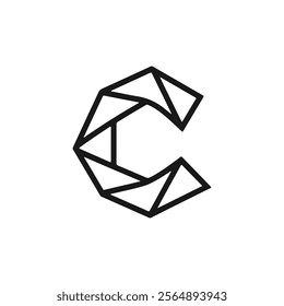 C LETTER LOGO ICON DESIGN