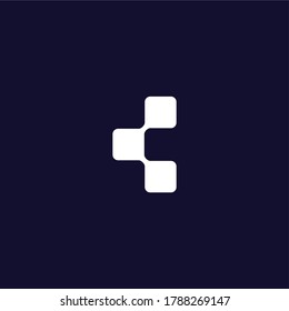 C-Buchstaben Logo Symbol Vektorvorlage für Firmenlogo und Visitenkartendesign.