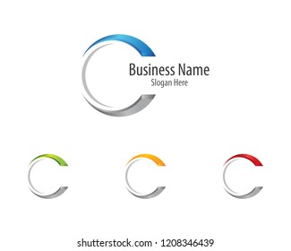 C letter logo illustration