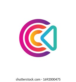 C Letter Logo - Music Intro - Ccc Icon