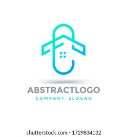 C Letter Logo for Real Estate