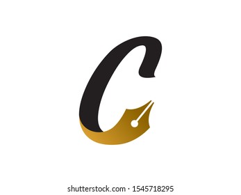 C Letter logo or symbol template design