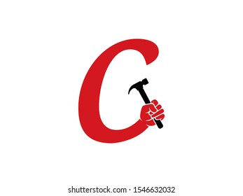 C Letter logo or symbol template design
