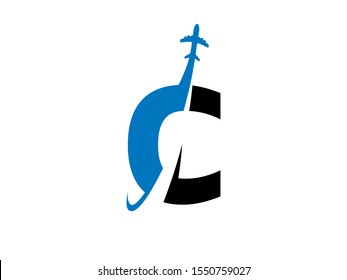 C Letter logo or symbol template design