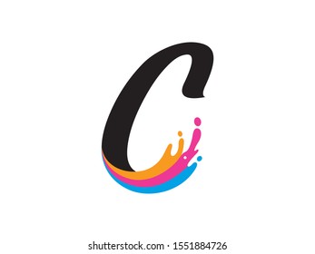 C Letter logo or symbol template design