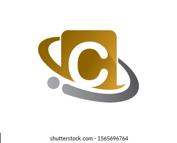 C Letter logo or symbol template design
