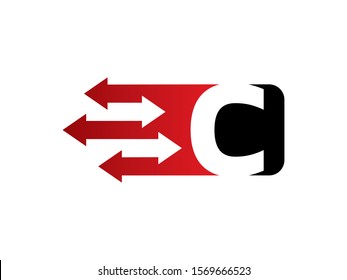 C Letter logo or symbol template design