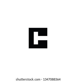 C letter logo. Tc letter logo