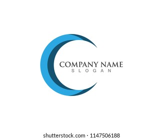 C Letter Logo Template