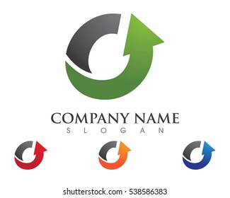 C Letter Logo Template