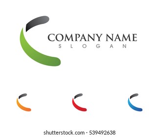 C Letter Logo Template