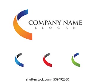 C Letter Logo Template
