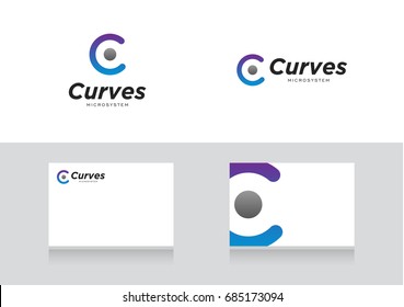 C Letter Logo Template
