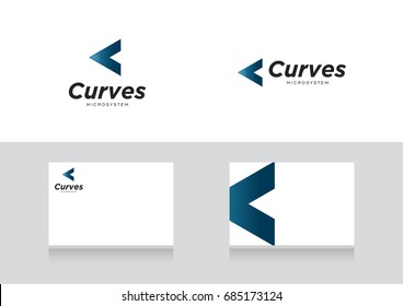 C Letter Logo Template