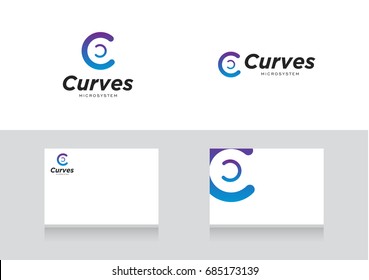 C Letter Logo Template