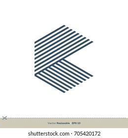 C Letter Logo Template Illustration Design. Vector EPS 10.