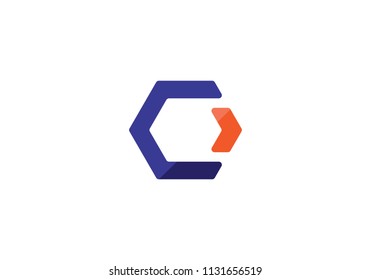 C Letter Logo Template vector icon design
