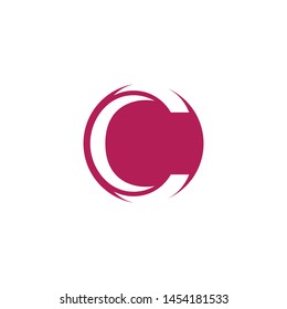 C Letter Logo Template vector icon design