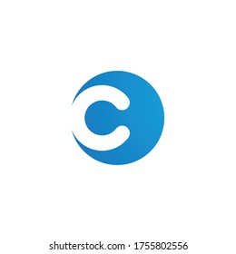 Vektorsymbol in C-Letter-Logo