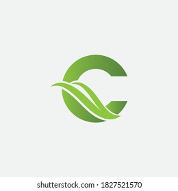 C Letter Logo Template vector icon design