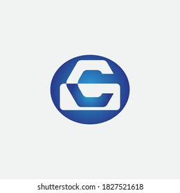 Vektorsymbol in C-Letter-Logo