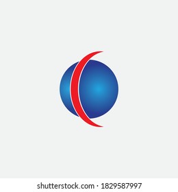 C Letter Logo Template vector icon design