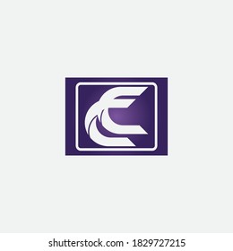 C Diseño de iconos vectoriales de plantillas de logotipos de letras