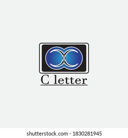 Vektorsymbol in C-Letter-Logo