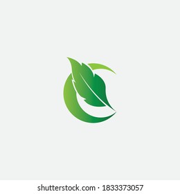 C Diseño de iconos vectoriales de plantillas de logotipos de letras