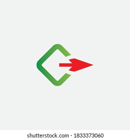 C Letter Logo Template vector icon design