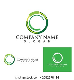 Vektorsymbol in C-Letter-Logo