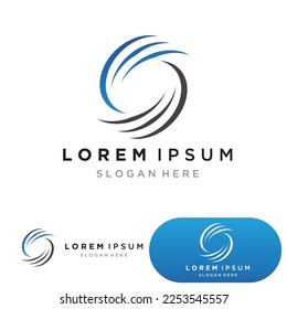C Letter Logo Template vector icon design