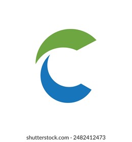 C Letter Logo Template vector icon design