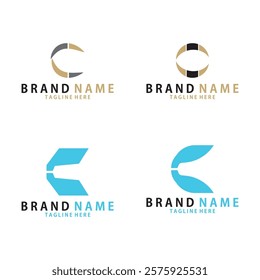 C Letter Logo Template vector icon design