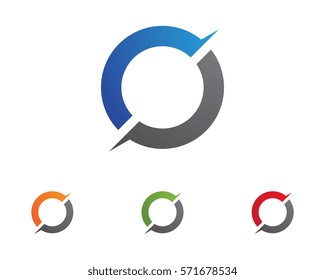 C Letter Logo Template vector icon design