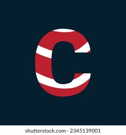 C letter logo or c text logo and c word logo design.