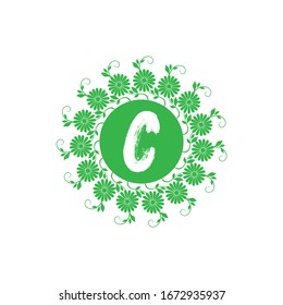 C letter logo vector design