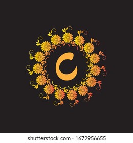 C letter logo vector design