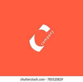 C Letter logo vector icon.