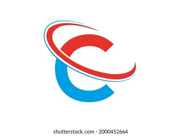 C letter logo vector template. Initial C logo design. Modern C logo for business and company identity