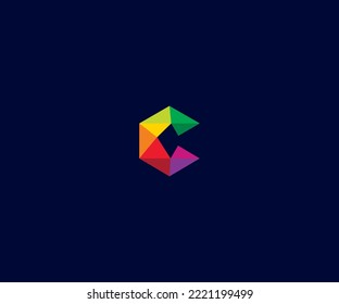 C Letter Logo Vector Template Abstract Monogram Symbol