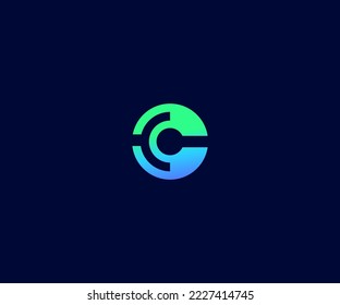 C Letter Logo Vector Template Abstract Monogram Symbol. Usable for Business sport, technology, fashion, digital And future creative logo