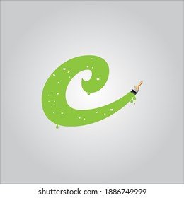 C letter logo with white background.