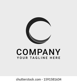 C Letter Monogram Logo Design