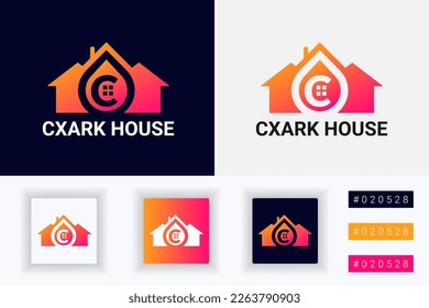 C Letter - Real Estate and Architecture Branding Identity logo templates