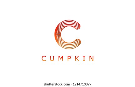 C letter spirograph logo