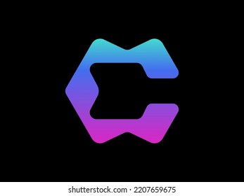 C Letter Target Logo Concept