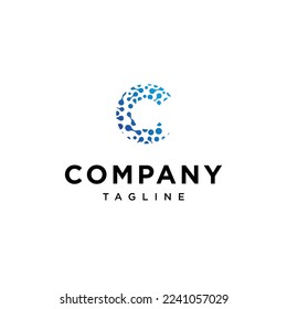
C Letter Techno Vector logo icon vector Template.eps